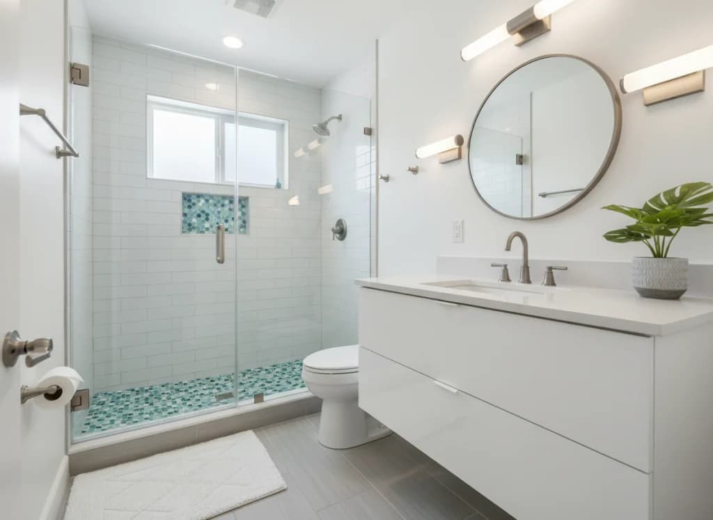 Bathroom remodeling project