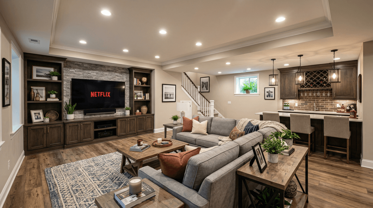 Featured image for Basement Finishing Cost Guide for Beaumont Lexington