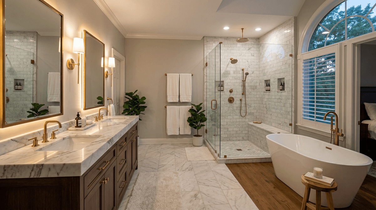 Featured image for Bathroom Remodeling Budget Mistakes Hartland Homeowners Make