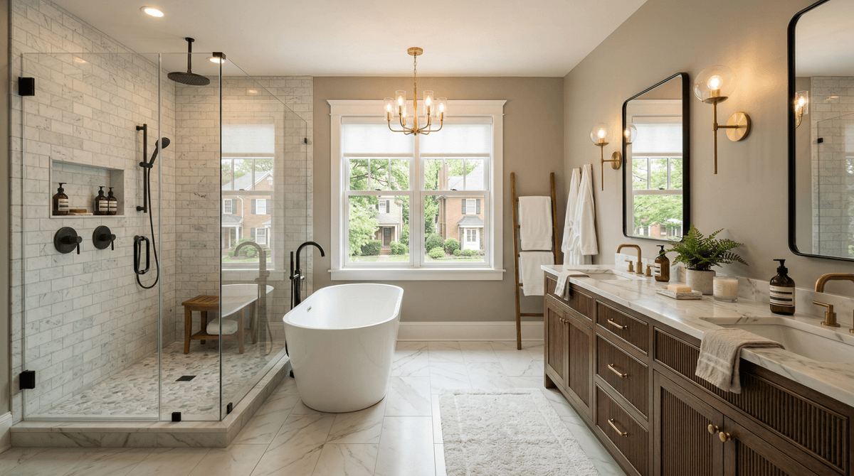 Featured image for Bathroom Remodeling vs Full Renovation: What Chevy Chase Homeowners Choose