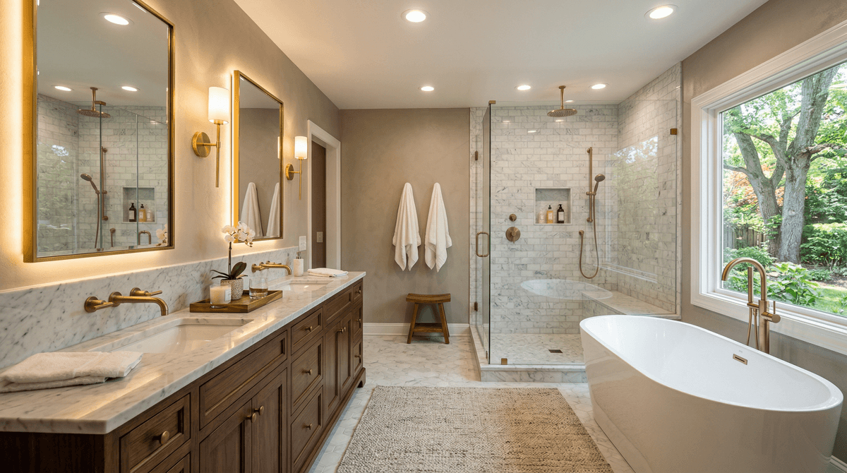 Featured image for Bathroom Remodeling vs Full Renovation: What Hartland Homeowners Choose