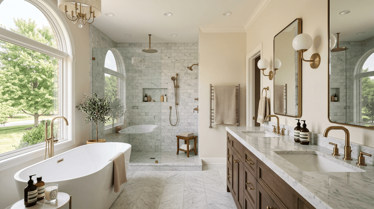 Featured image for Biggest Bathroom Remodeling Problems in Hartland Homes and How to Fix Them