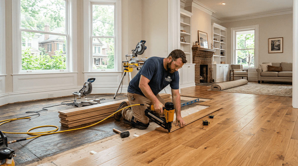 Featured image for DIY vs Professional Flooring in Chevy Chase: What You Need to Know