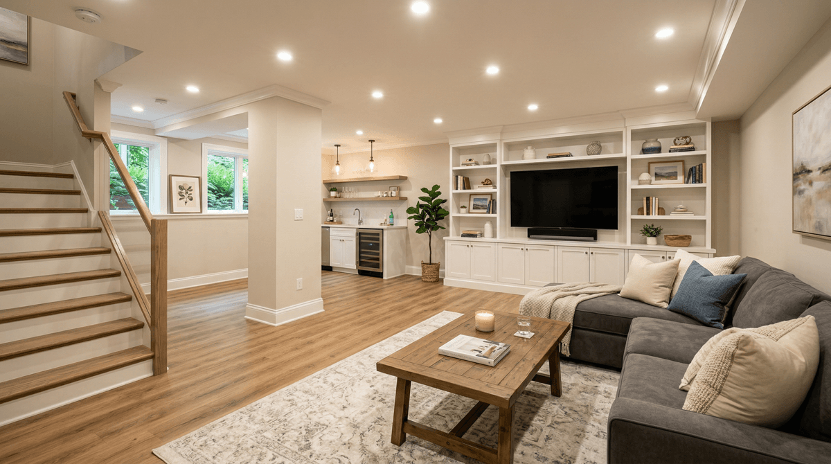 Featured image for Does Insurance Cover Basement Finishing in Chevy Chase? What Lexington Homeowners Should Know