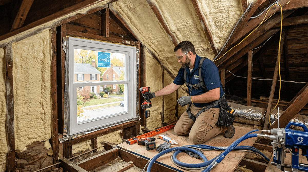 Featured image for Does Insurance Cover Energy Efficiency Upgrades in Chevy Chase? What Lexington Homeowners Should Know