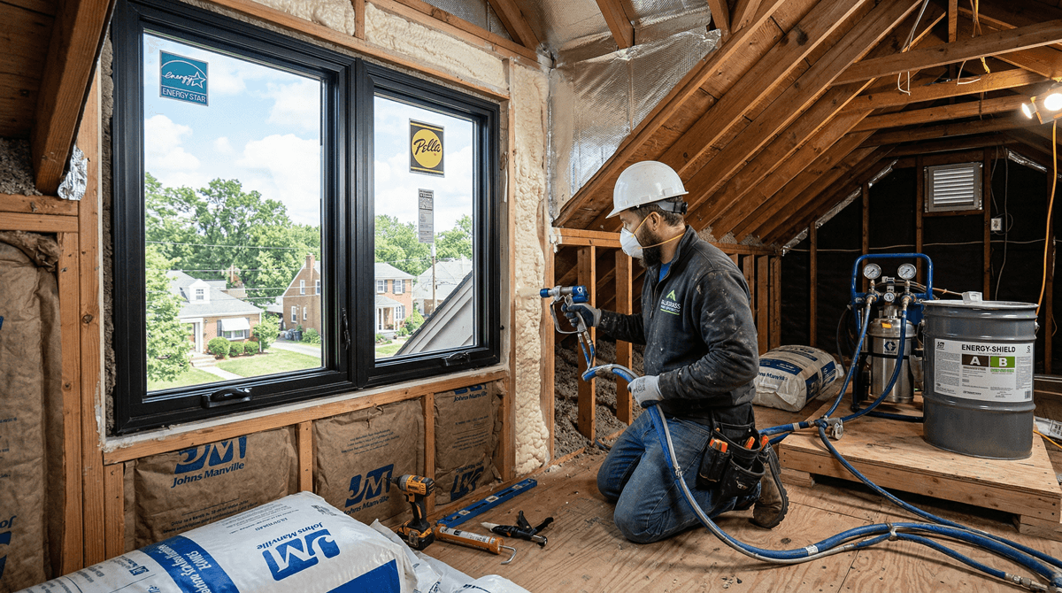 Featured image for Energy Efficiency Upgrades in Lansdowne - What to Expect from Start to Finish