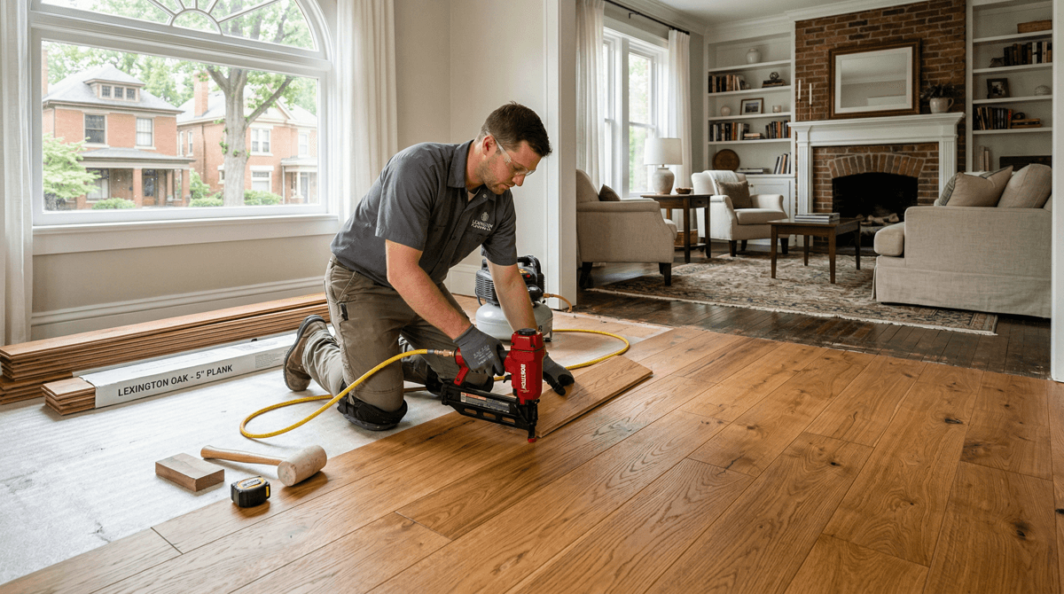Featured image for Flooring in Ashland Park - What to Expect from Start to Finish