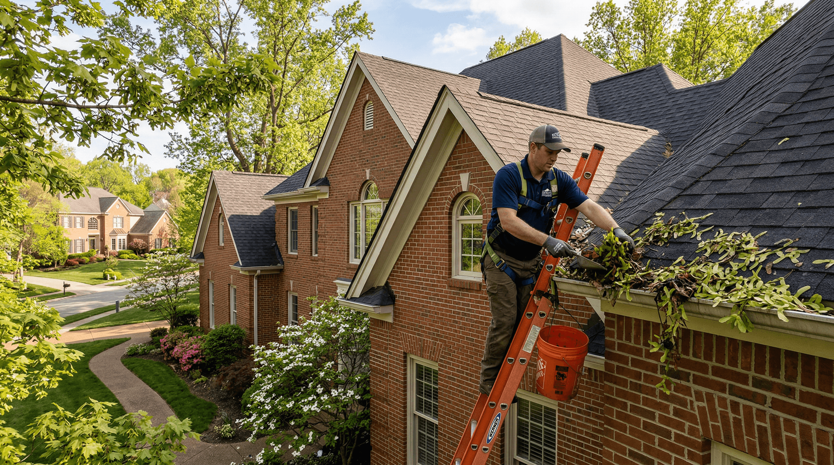 Gutter Cleaning & Repair in Hartland, Lexington KY | Handy Manny's LLC