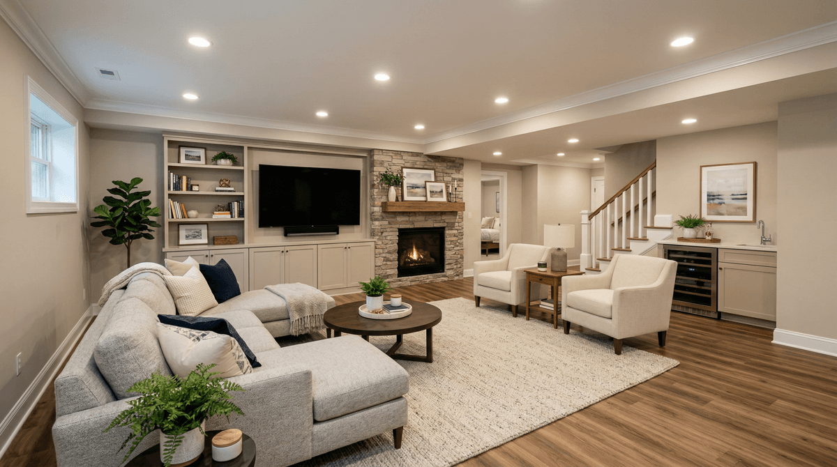 Featured image for How Long Does Basement Finishing Take in Chevy Chase, Lexington?