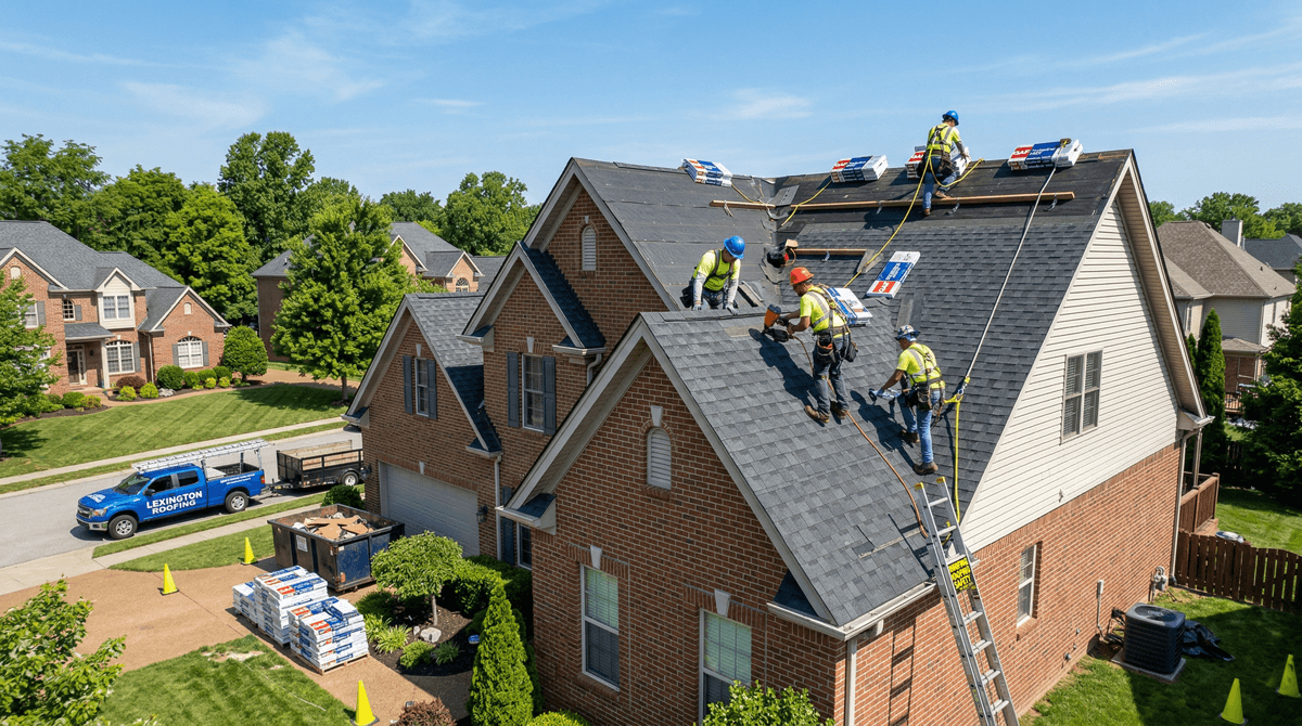 Featured image for How Long Does Roofing Take in Hartland, Lexington?