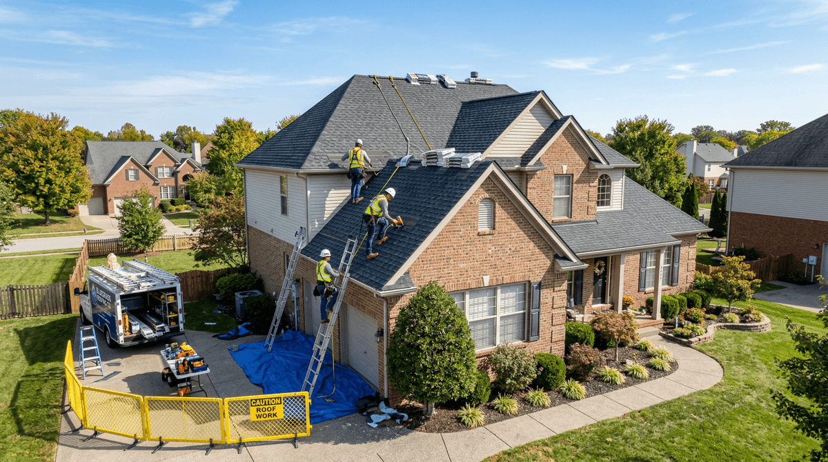 Featured image for How Masterson Station Home Values Benefit from Roofing