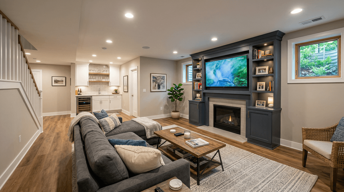 Featured image for How Much Does Basement Finishing Cost in Chevy Chase, Lexington?