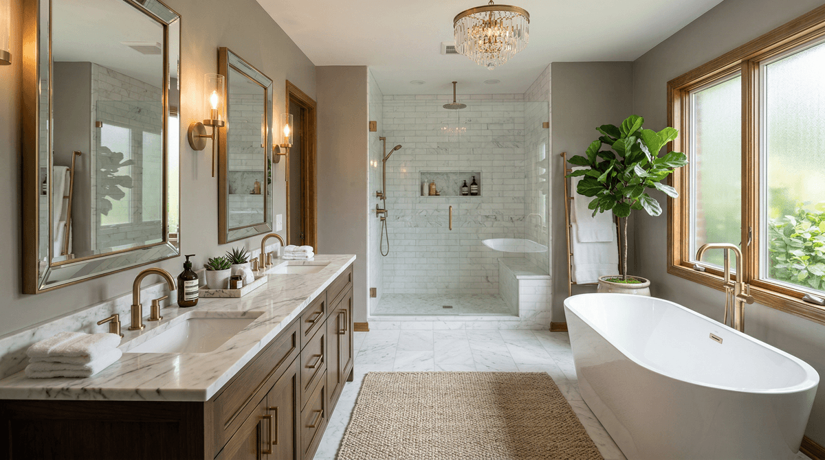 Featured image for How Much Does Bathroom Remodeling Cost in Hartland, Lexington?