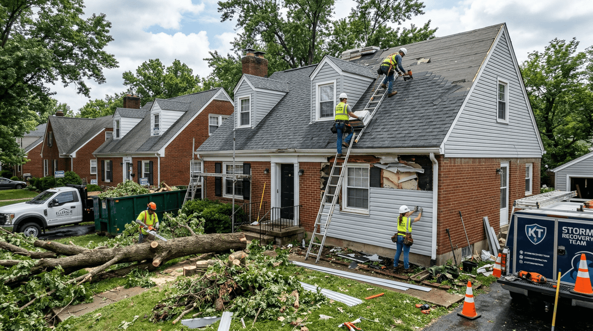 Featured image for How to Choose a Storm Damage Repair Contractor in Ellerslie Lexington