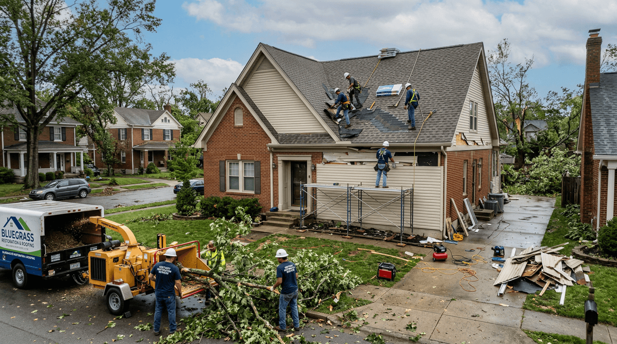 Featured image for How to Get a Free Storm Damage Repair Estimate in Lexington, KY