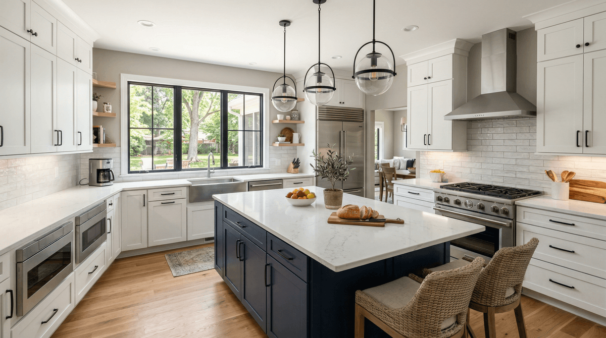 Featured image for Kitchen Remodeling vs Full Renovation: What Hartland Homeowners Choose