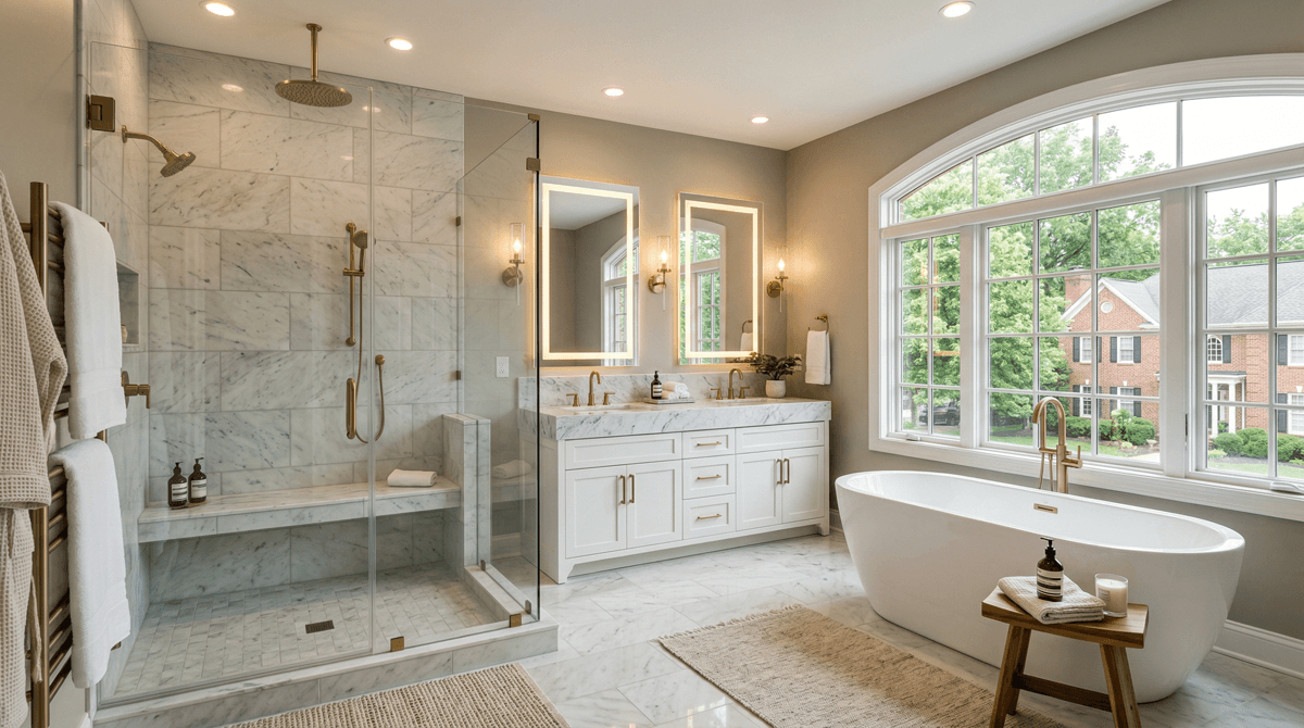 Featured image for 7 Questions to Ask Before Starting Bathroom Remodeling in Chevy Chase