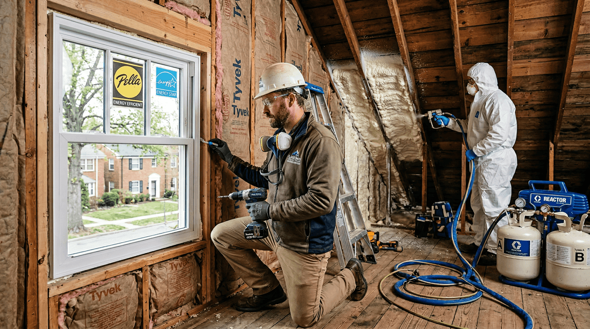 Featured image for 7 Questions to Ask Before Starting Energy Efficiency Upgrades in Chevy Chase