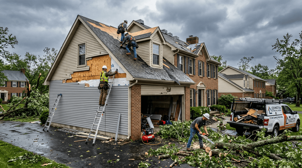 Featured image for Storm Damage Repair Cost Guide for Ellerslie Lexington