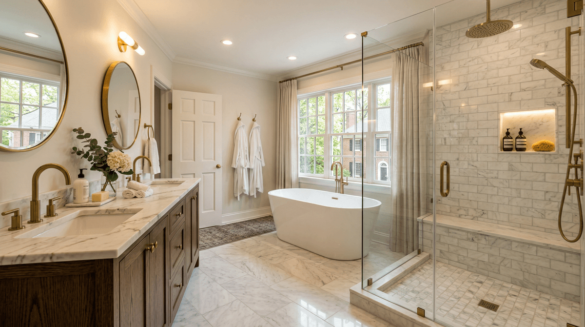 Featured image for Why Chevy Chase Homeowners Hire Professionals for Bathroom Remodeling