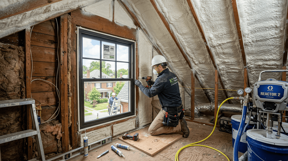 Featured image for Why Chevy Chase Homeowners Hire Professionals for Energy Efficiency Upgrades