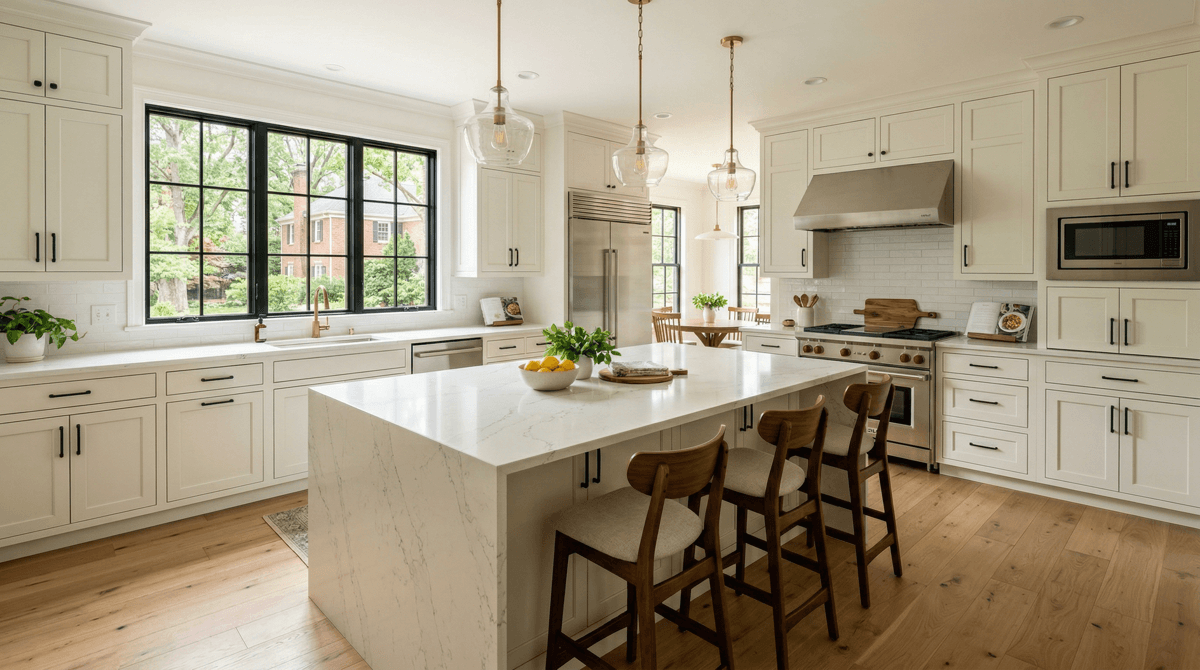 Featured image for Why Chevy Chase Homeowners Hire Professionals for Kitchen Remodeling