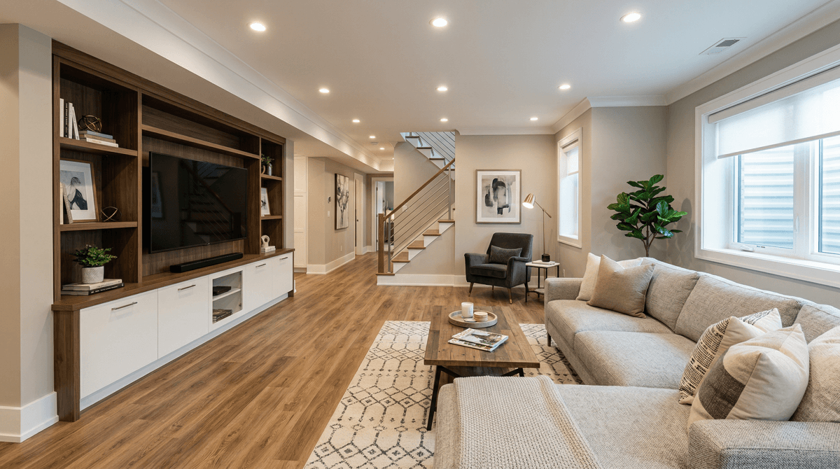 Featured image for Why Downtown Homeowners Are Investing in Basement Finishing Right Now