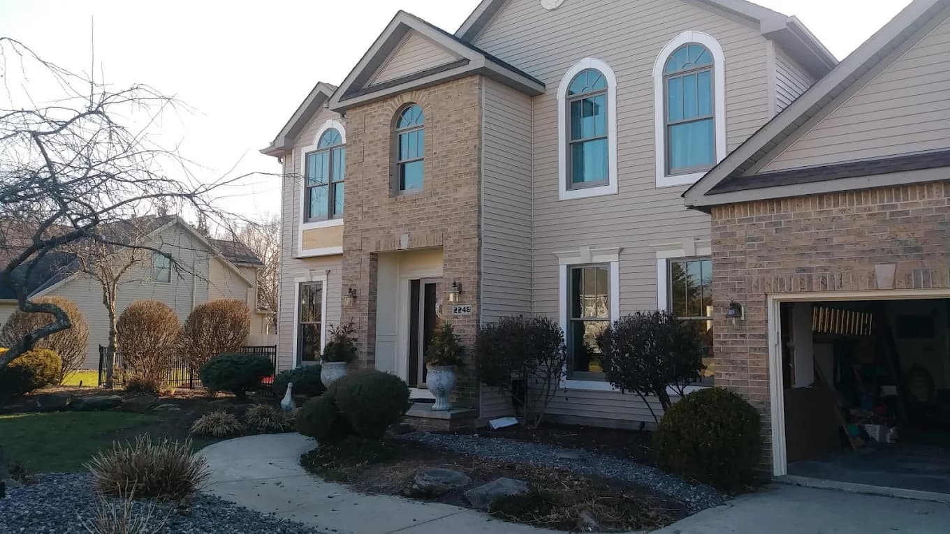 Active residential construction job site managed by Handy Manny's LLC