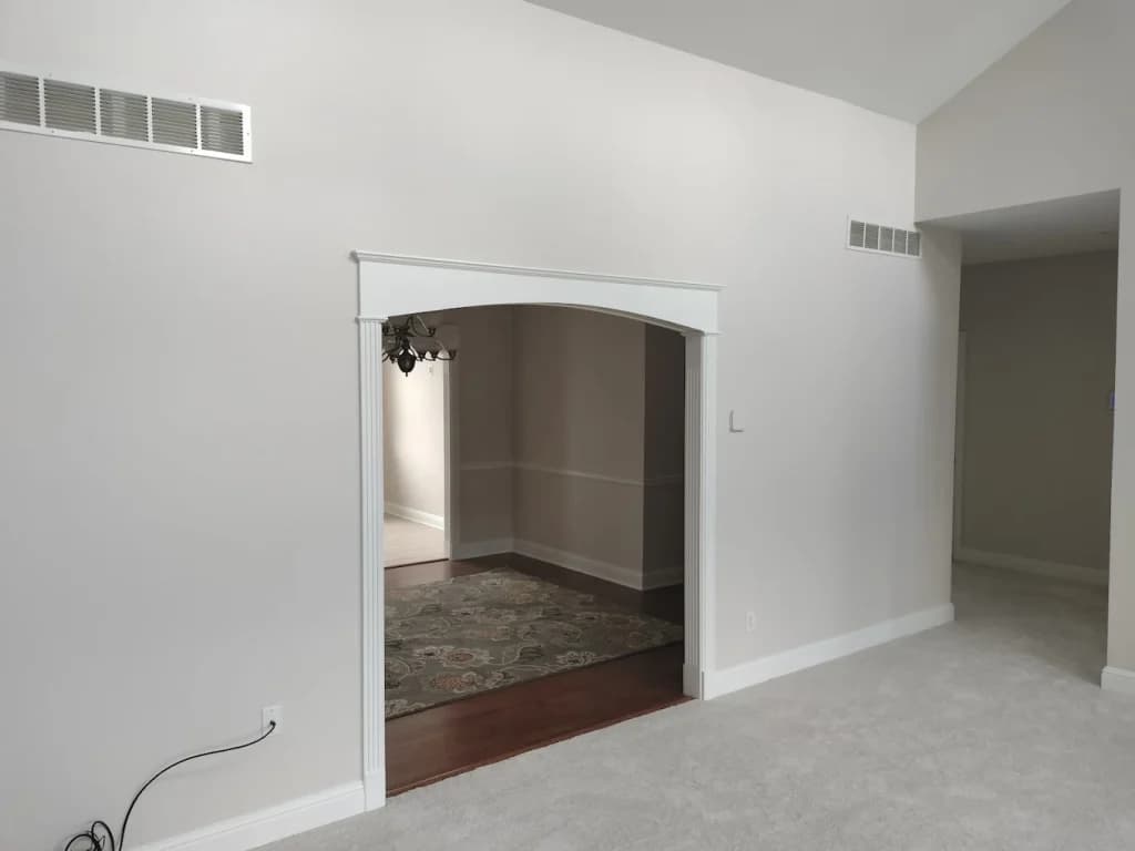 Drywall and ceiling repair work