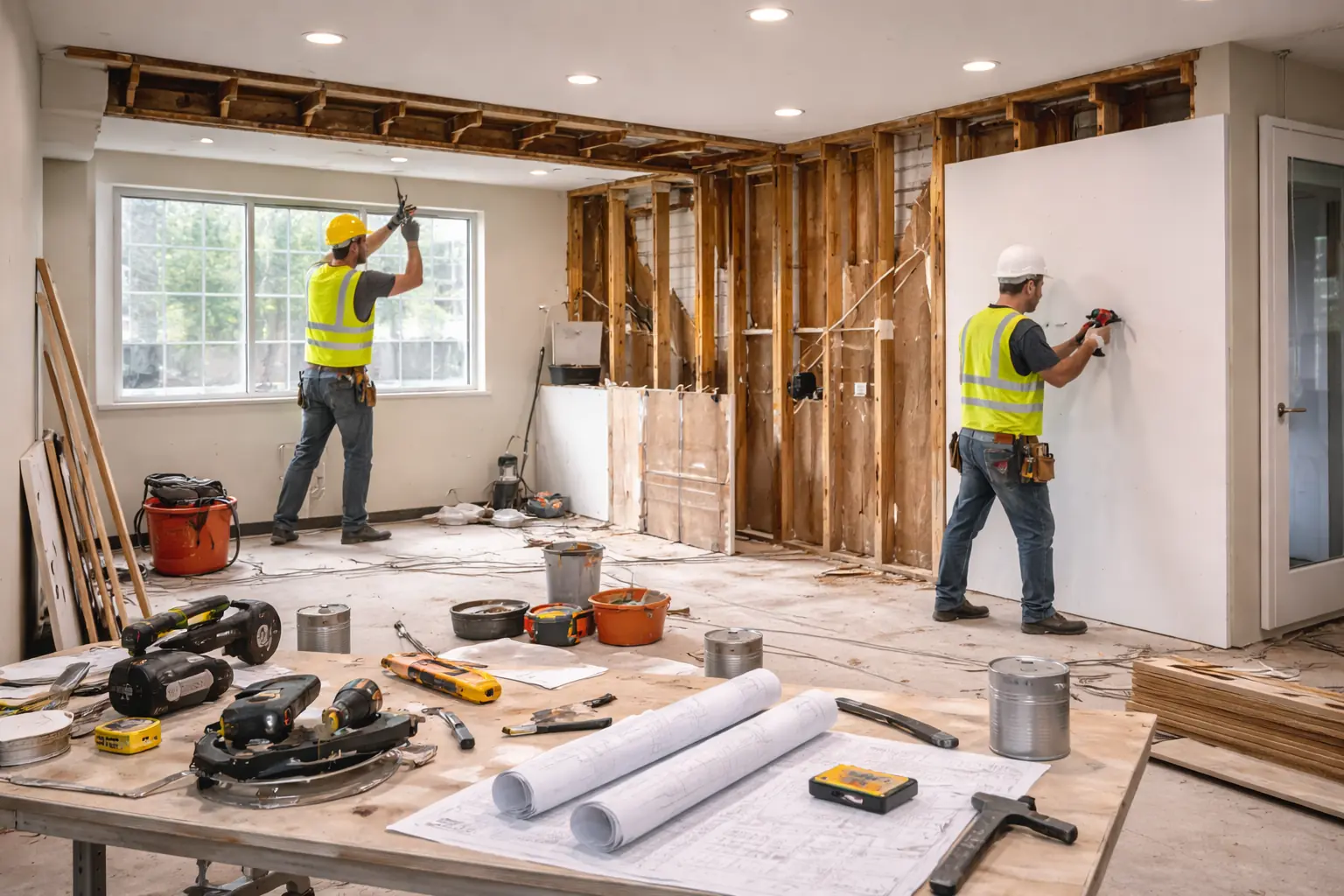 Prepared site and pre-construction staging for commercial property development in Kentucky