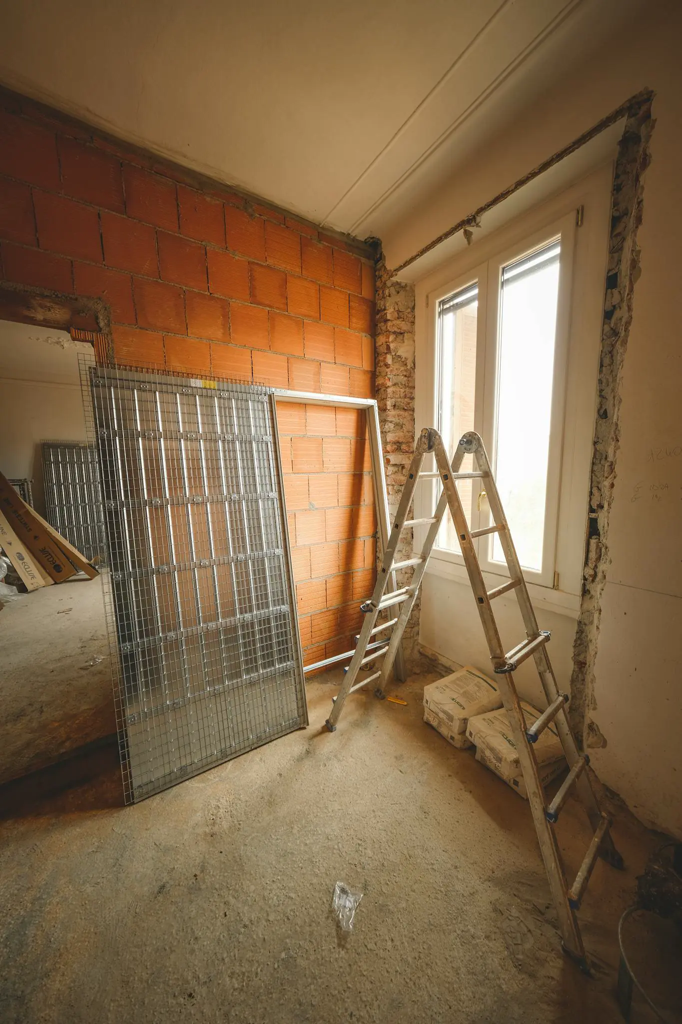 Commercial interior after refurbishment and active upgrade work.