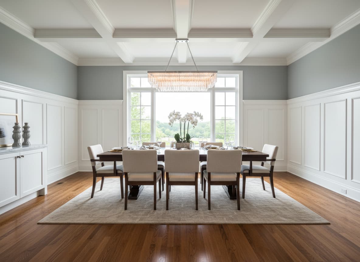 Property conditions after renovation and restoration work.