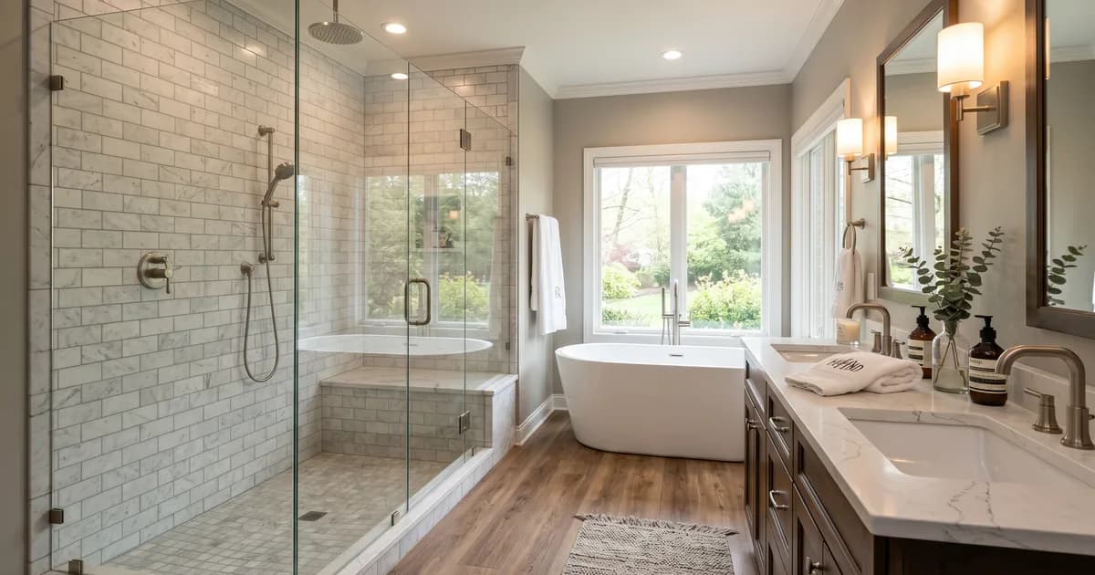 Bathroom Remodel in Hartland, Lexington KY | Handy Manny's LLC