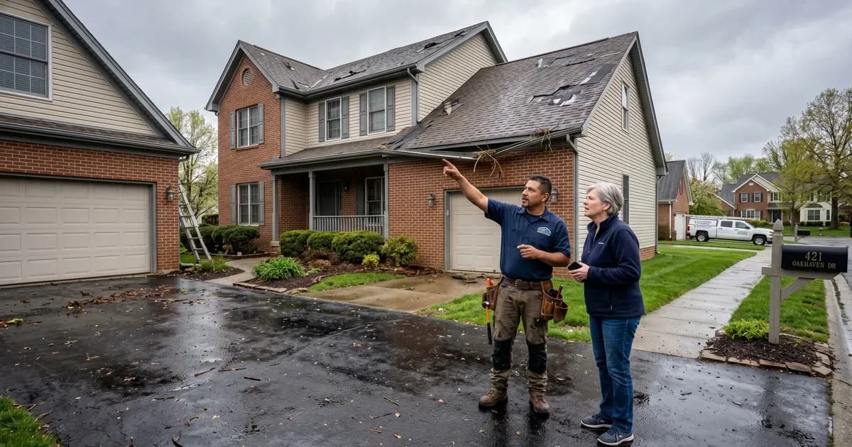 Lexington KY Insurance Claim Process: From Storm Damage to the First Check