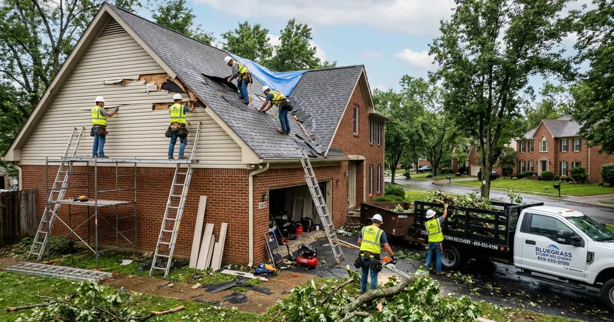 Storm Damage Repair ROI - Is It Worth It in Palomar Lexington
