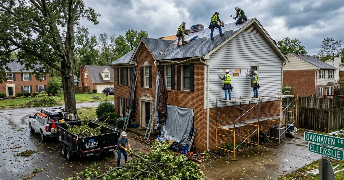 Storm Damage Repair Tips for Ellerslie Homeowners in Lexington