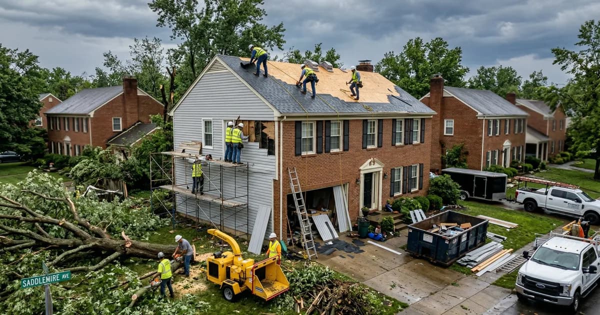 What Happens If You Delay Storm Damage Repair in Chevy Chase